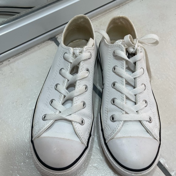Leather converse - Picture 4 of 6